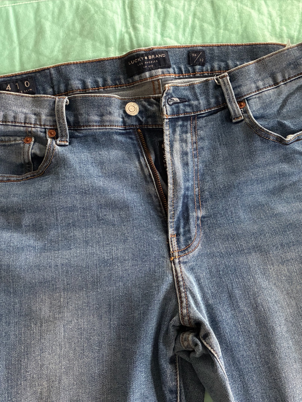 Men's Lucky Brand Denim Jeans - Classic Straight Fit